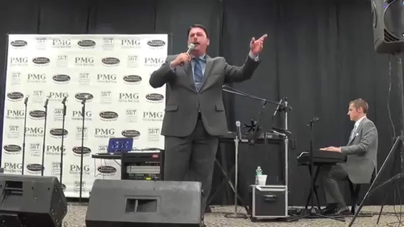 Brian Burchfield singing I Know I'm Saved